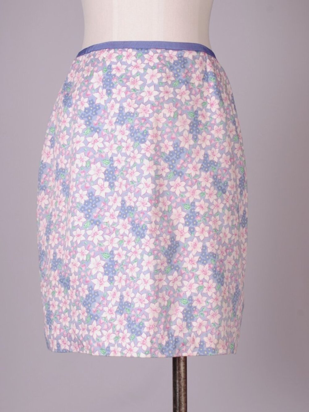 EUC Lilly Pulitzer Ditsy Floral Skirt, Sz - 8